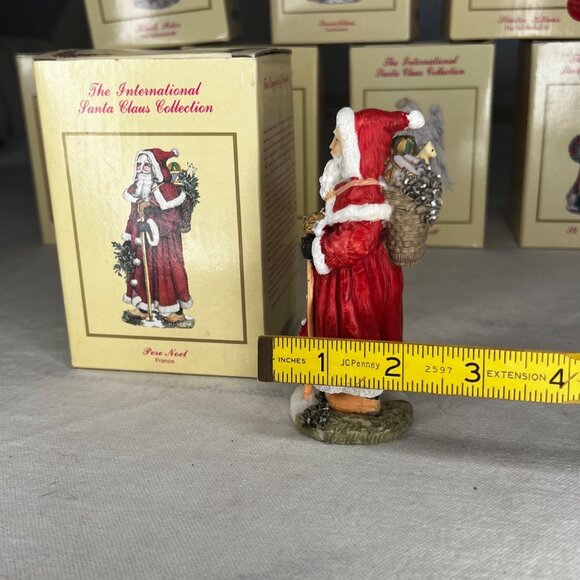 The International Santa Claus Collection Pere Noel France Figurine Christma 1993 - Picture 9 of 9